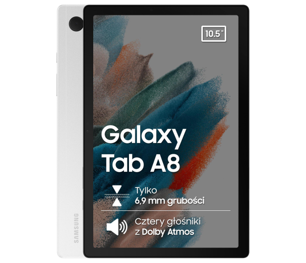 Samsung Galaxy Tab A8 X200 WiFi 4/64GB srebrny - 698350 - zdjęcie